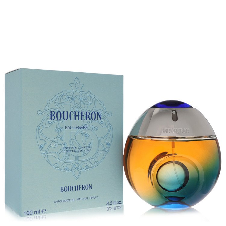 Boucheron Eau Legere Eau De Toilette Spray (Blue Bottle, Bergamote, Genet, Narcisse, Musc) By Boucheron