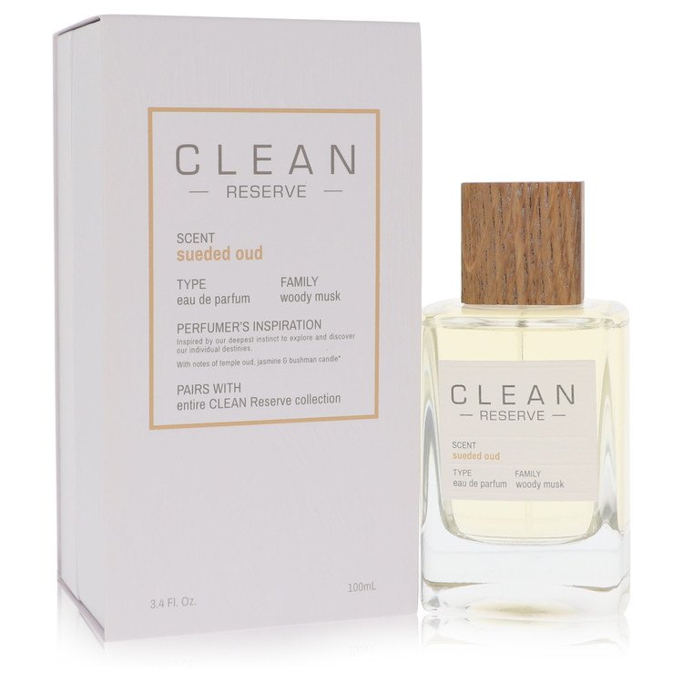 Clean Sueded Oud Eau De Parfum Spray By Clean