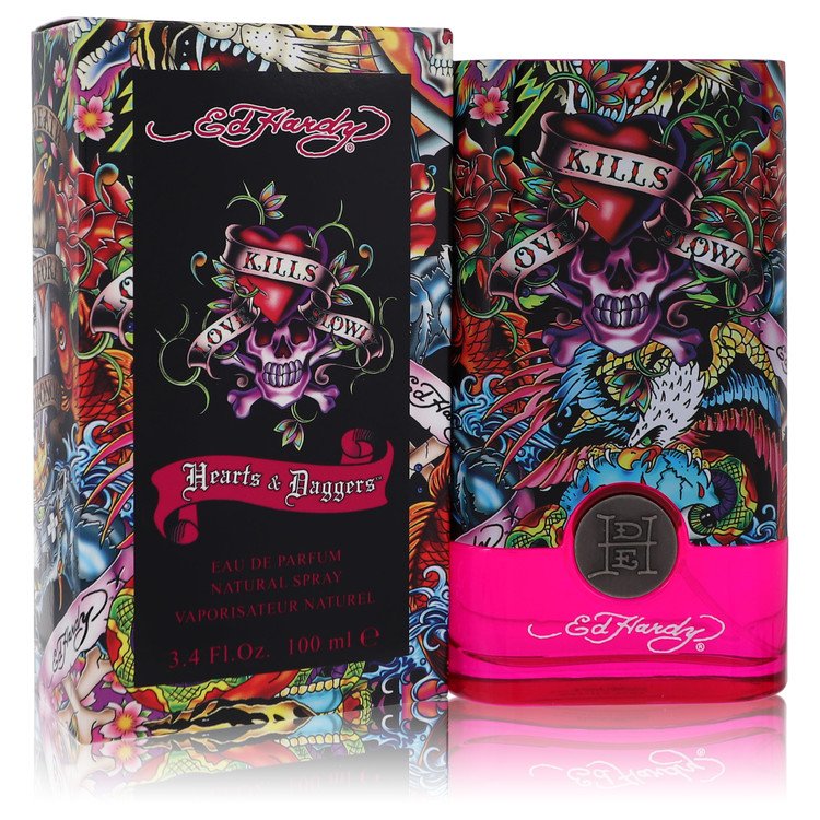 Ed Hardy Hearts & Daggers Eau De Parfum Spray By Christian Audigier