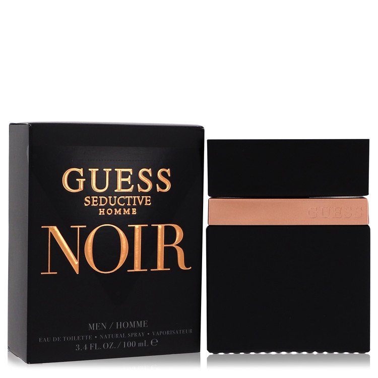 Guess Seductive Homme Noir Eau De Toilette Spray By Guess