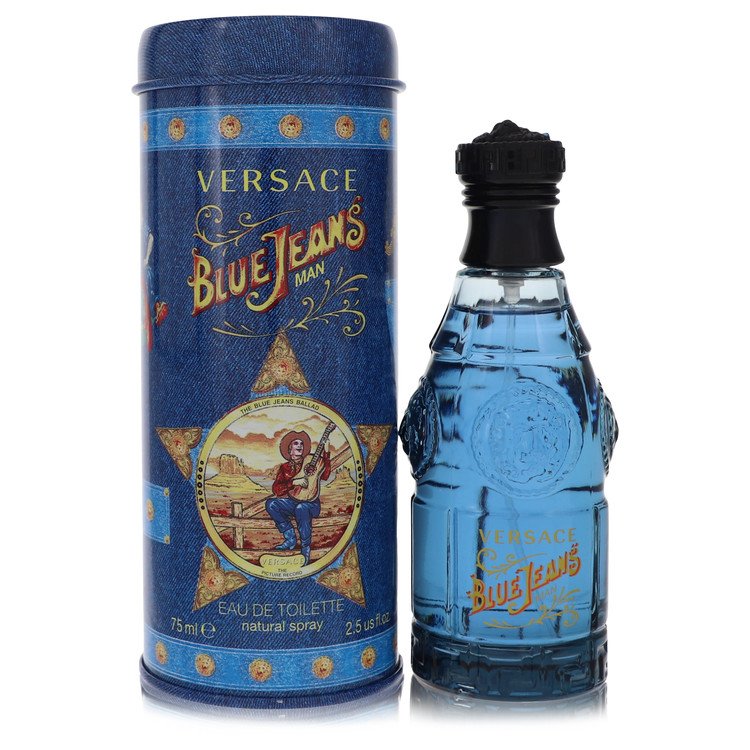 Blue Jeans Eau De Toilette Spray (New Packaging) By Versace